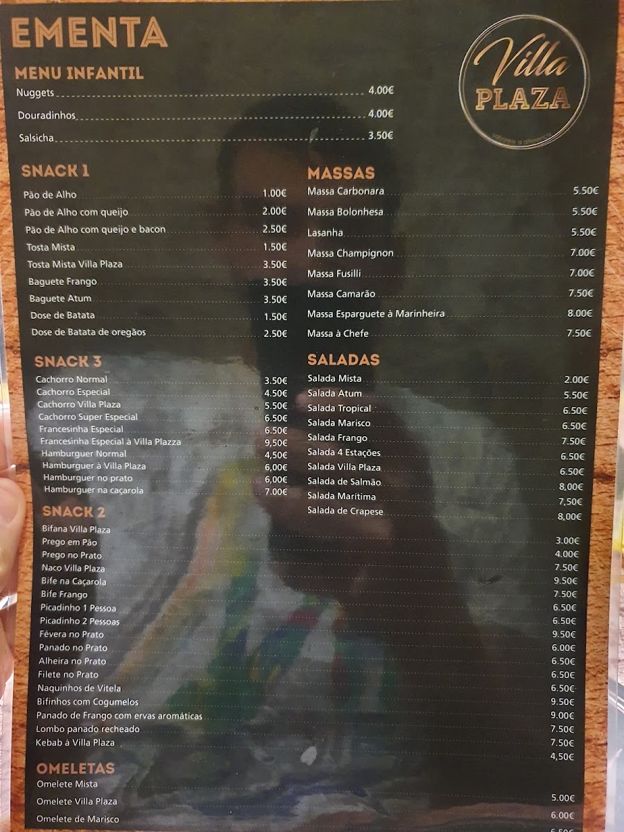 Menu Villa Plaza-5