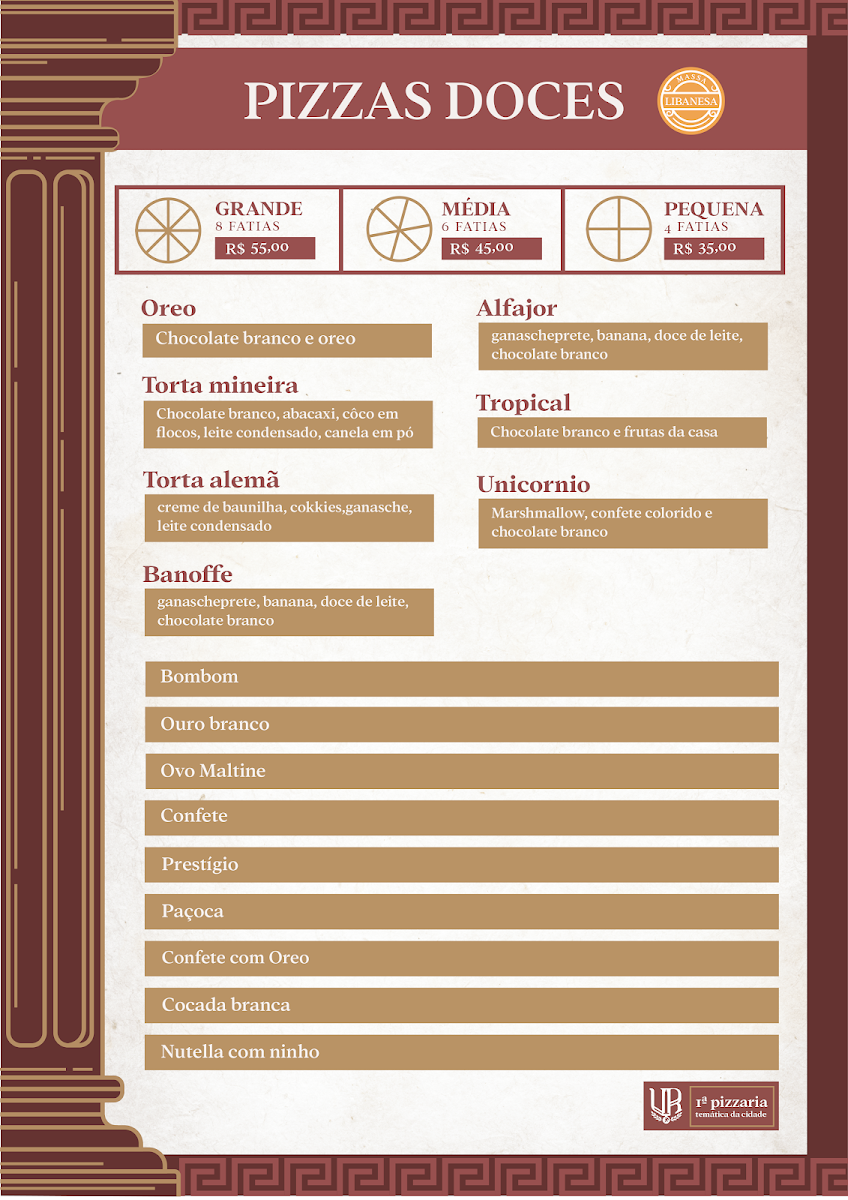 Menu Villa Romana - Pizzaria-4