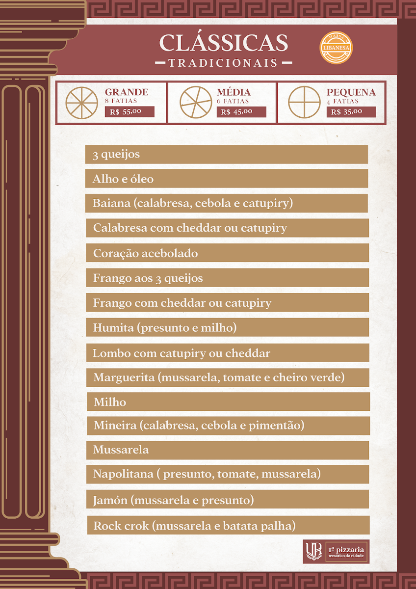 Menu Villa Romana - Pizzaria-8