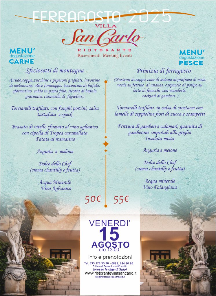 Menu Villa San Carlo-1