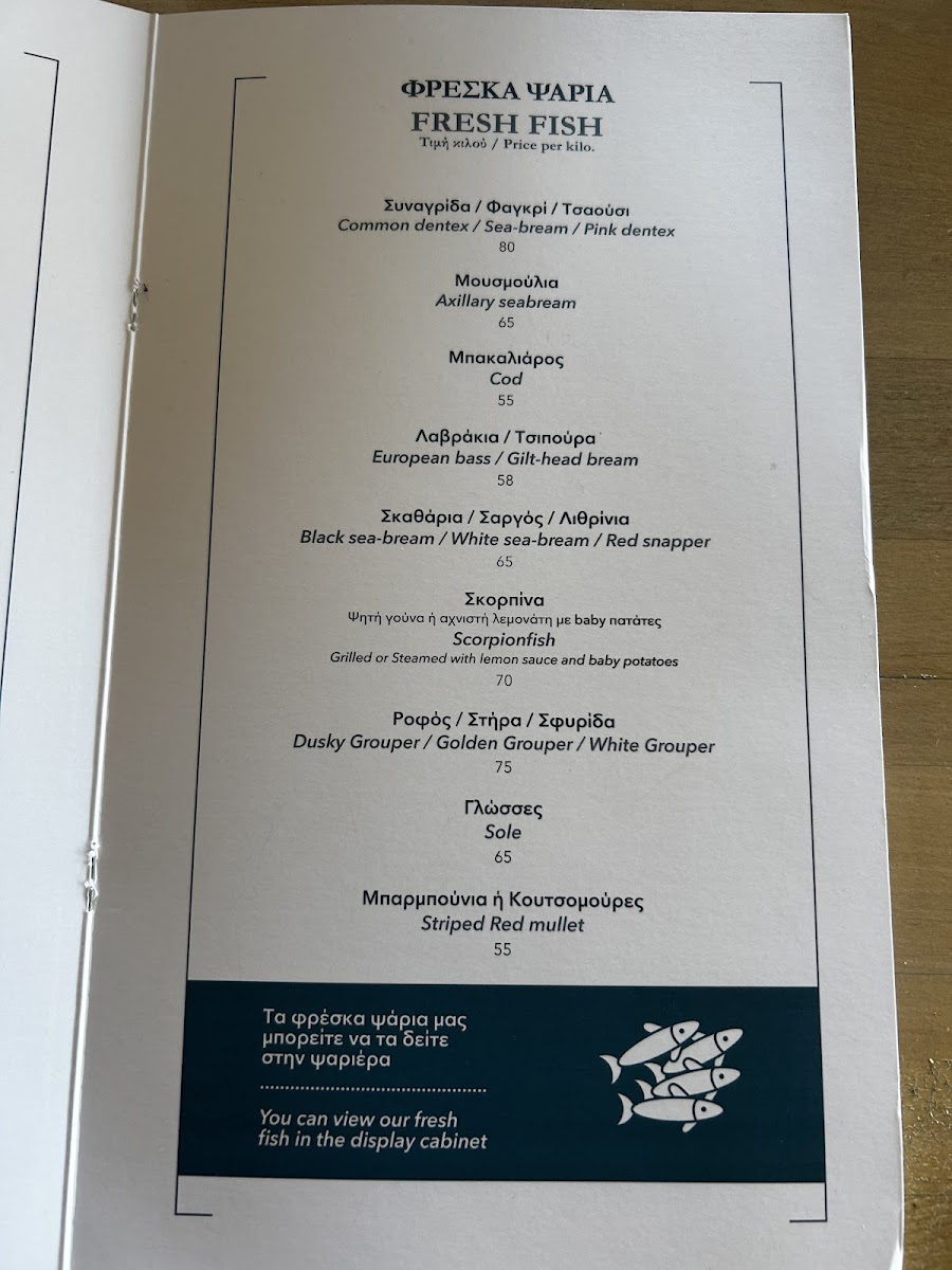 Menu Villa Stasa Sea Restaurant-1