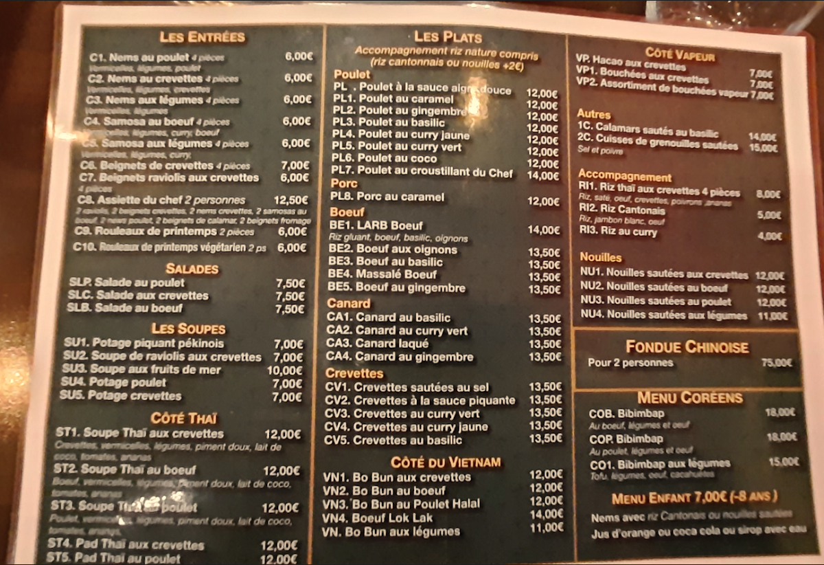 Menu Village D'asie-4