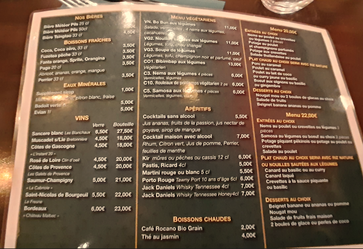 Menu Village D'asie-5
