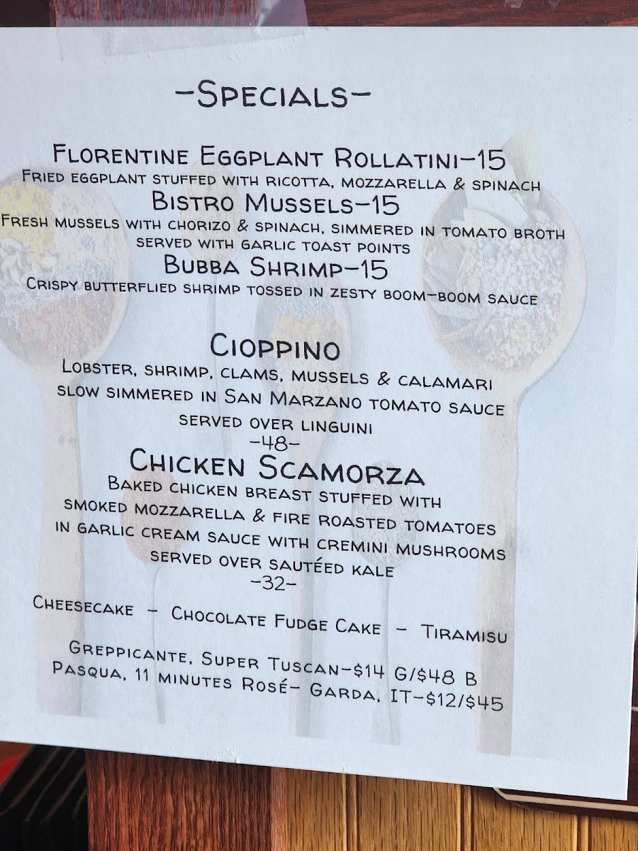 Menu Village Pizzeria & Ristorante-2