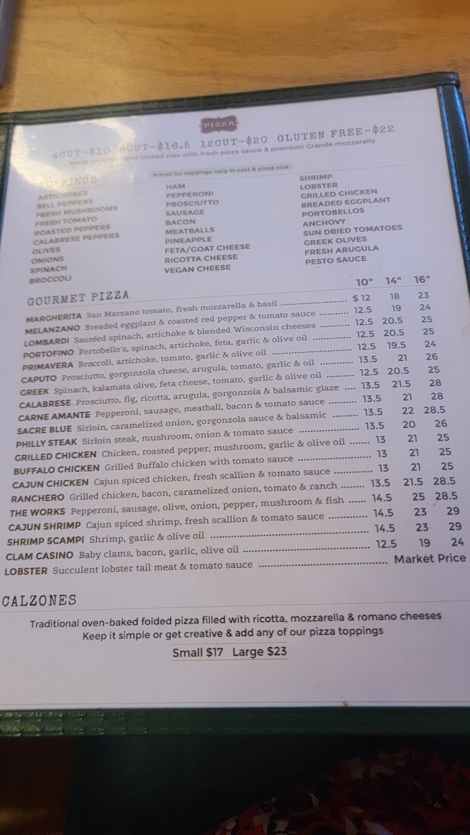 Menu Village Pizzeria & Ristorante-5