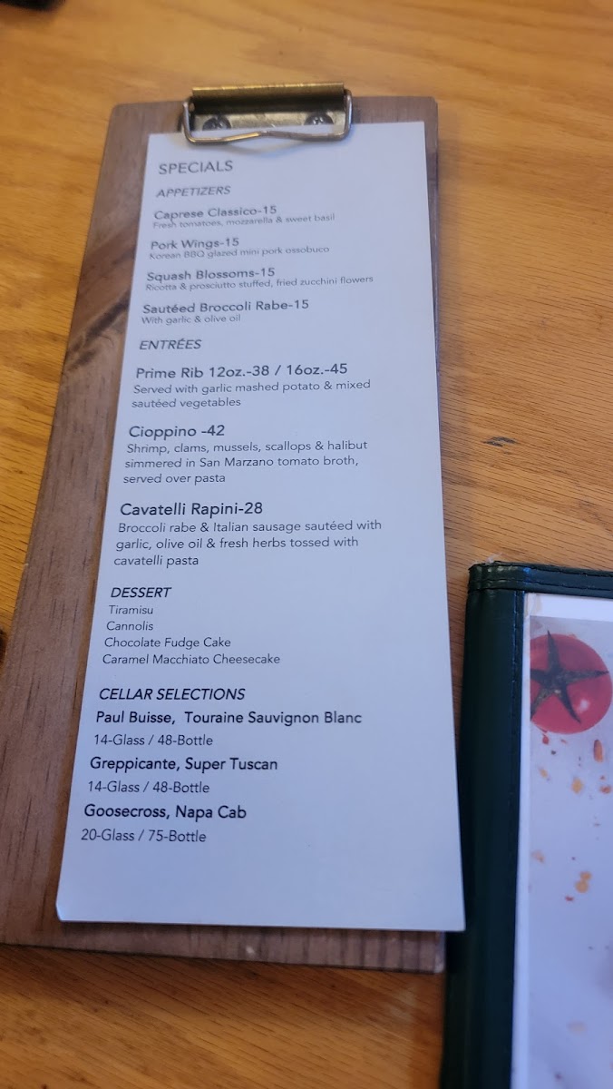 Menu Village Pizzeria & Ristorante-7