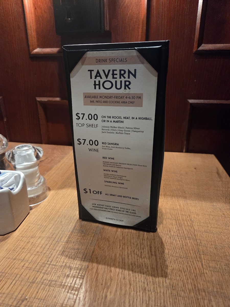 Menu Village Tavern-3