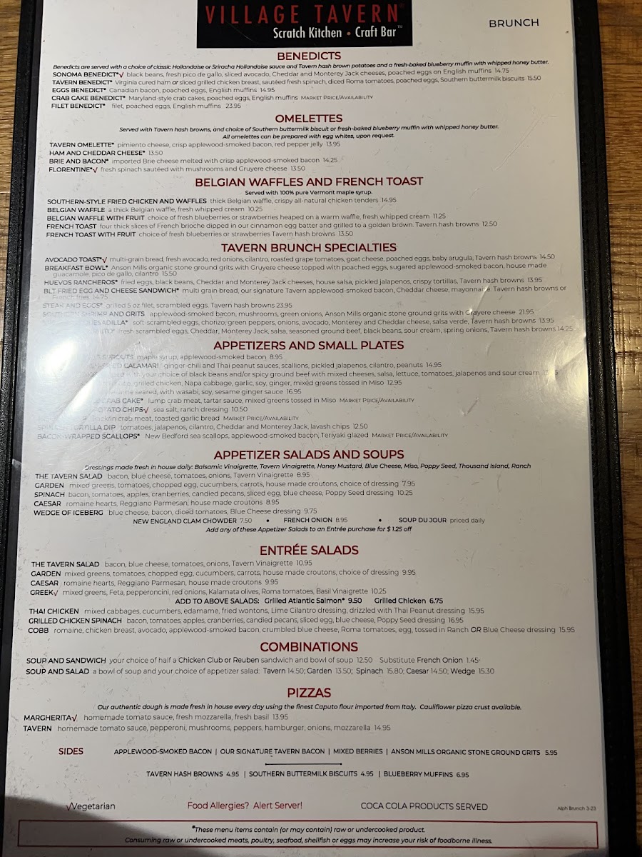 Menu Village Tavern-4