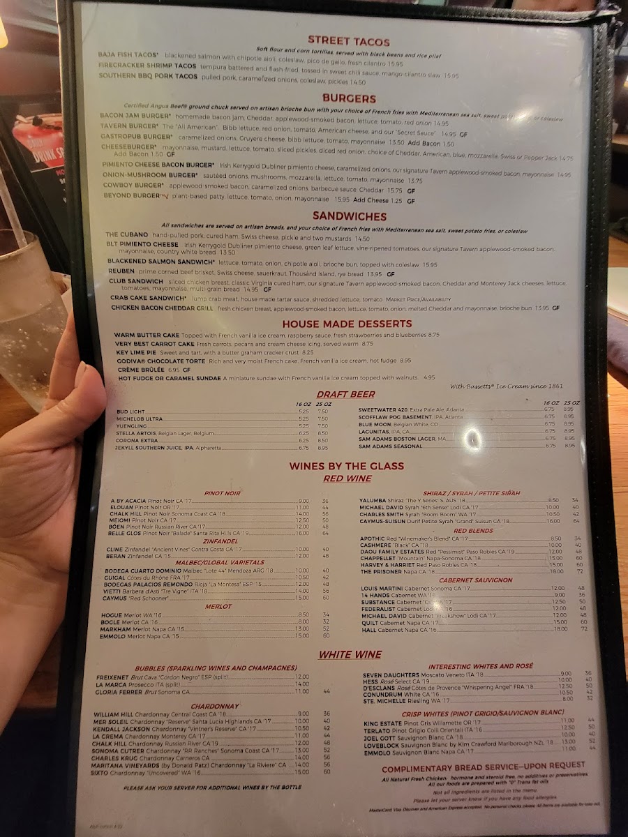 Menu Village Tavern-6