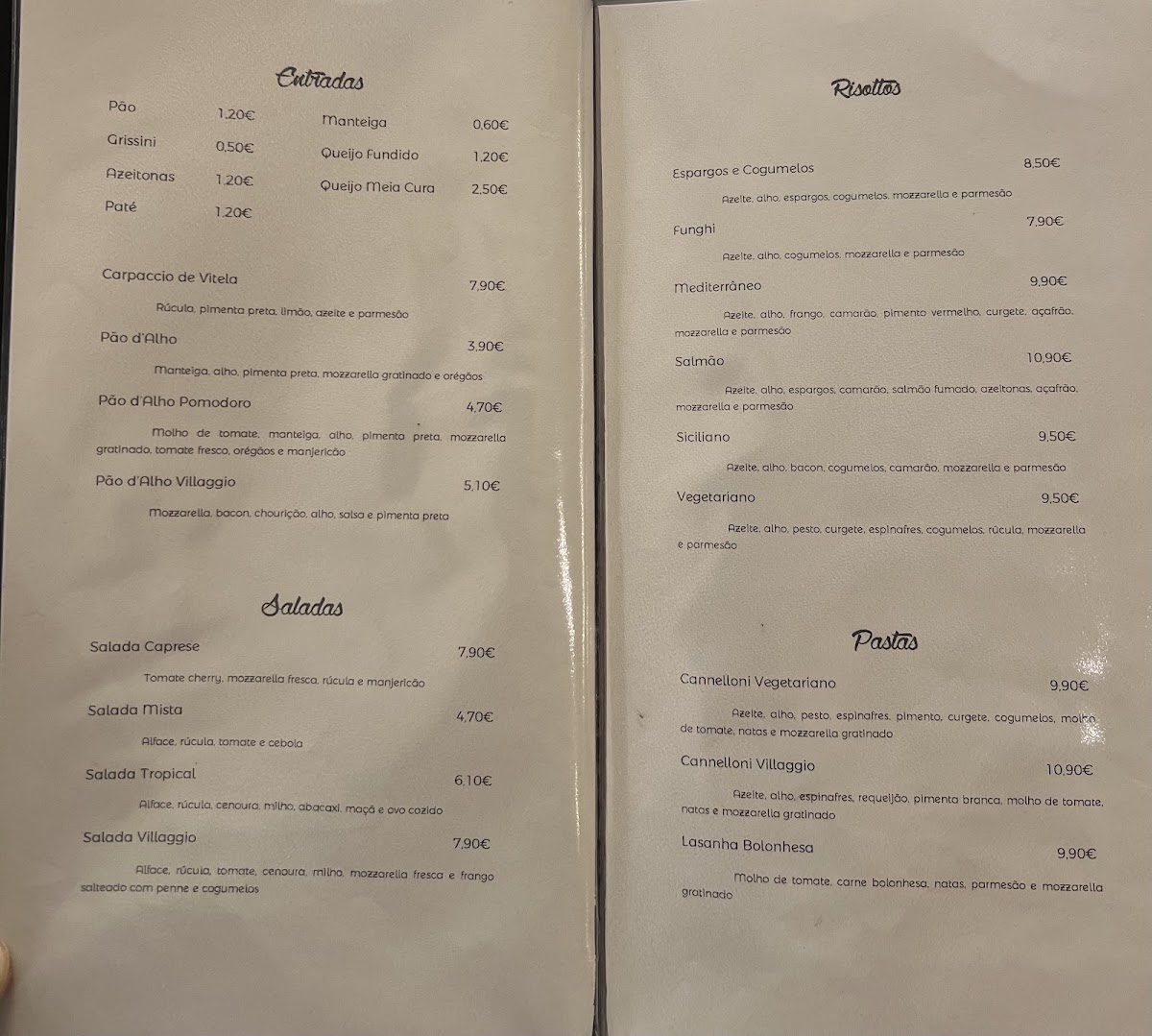 Menu Villaggio Porto - Restaurante Pizzaria-3