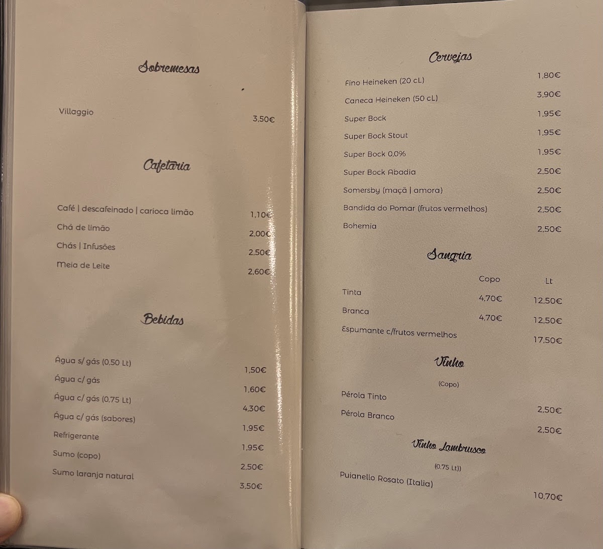 Menu Villaggio Porto - Restaurante Pizzaria-4