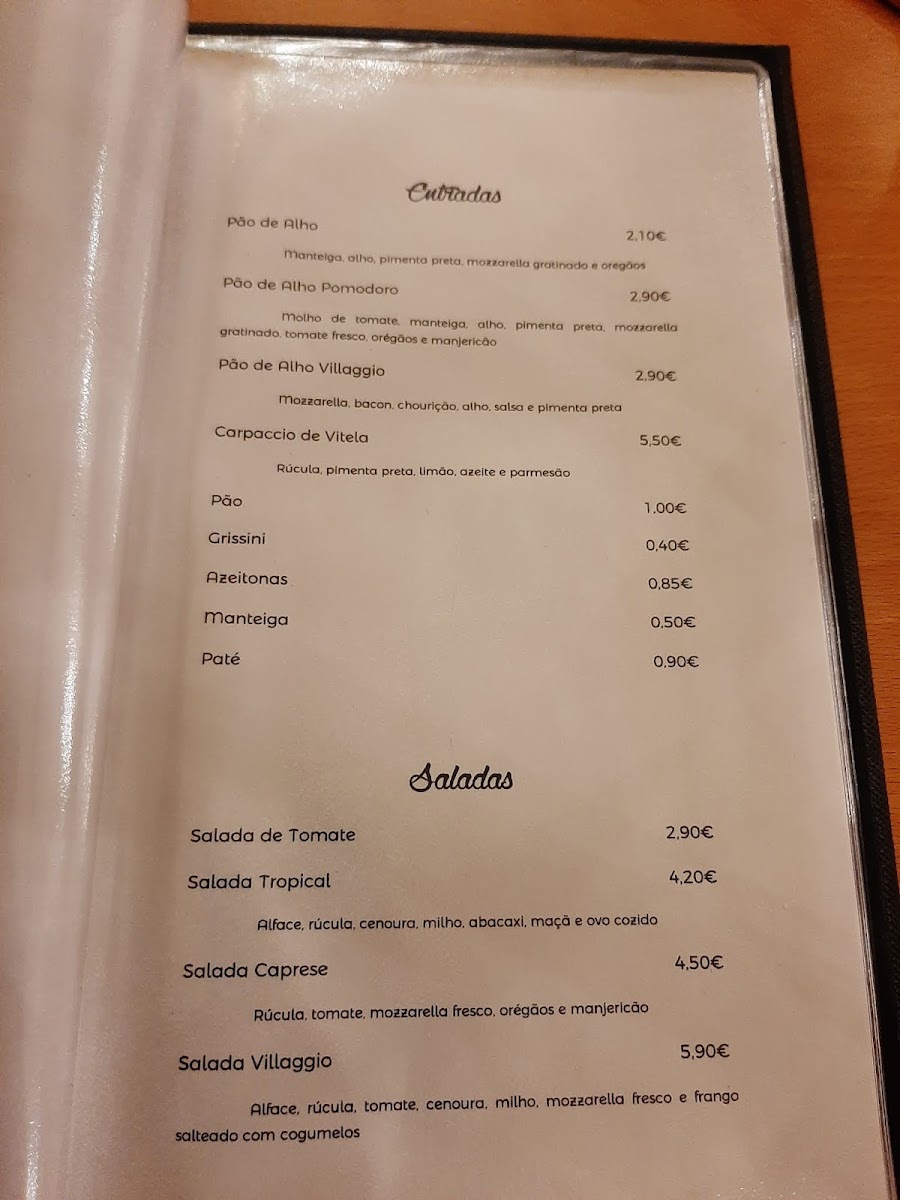 Menu Villaggio Porto - Restaurante Pizzaria-7