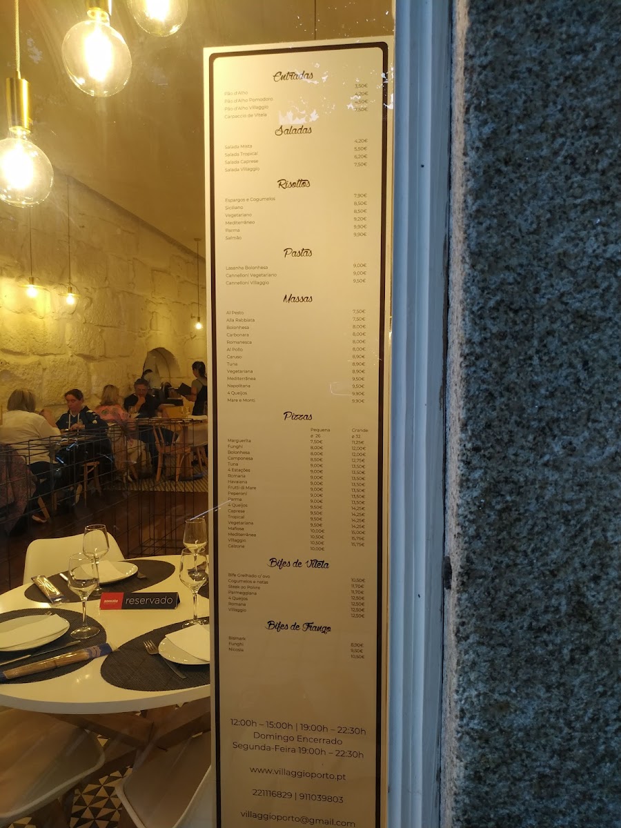 Menu Villaggio Porto - Restaurante Pizzaria-8
