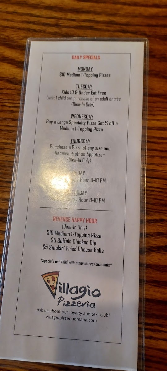 Menu Villagio Pizzeria-3