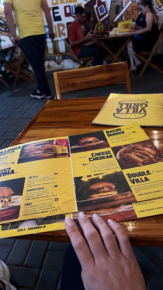 Menu Villagrill Hamburgueria E Bar-2