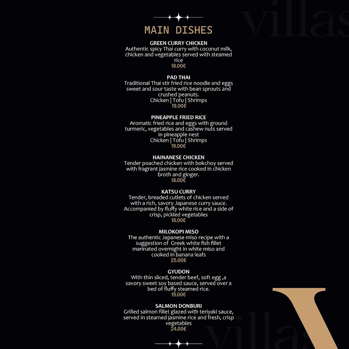 Menu Villas Seaside Lounge & Restaurant-5