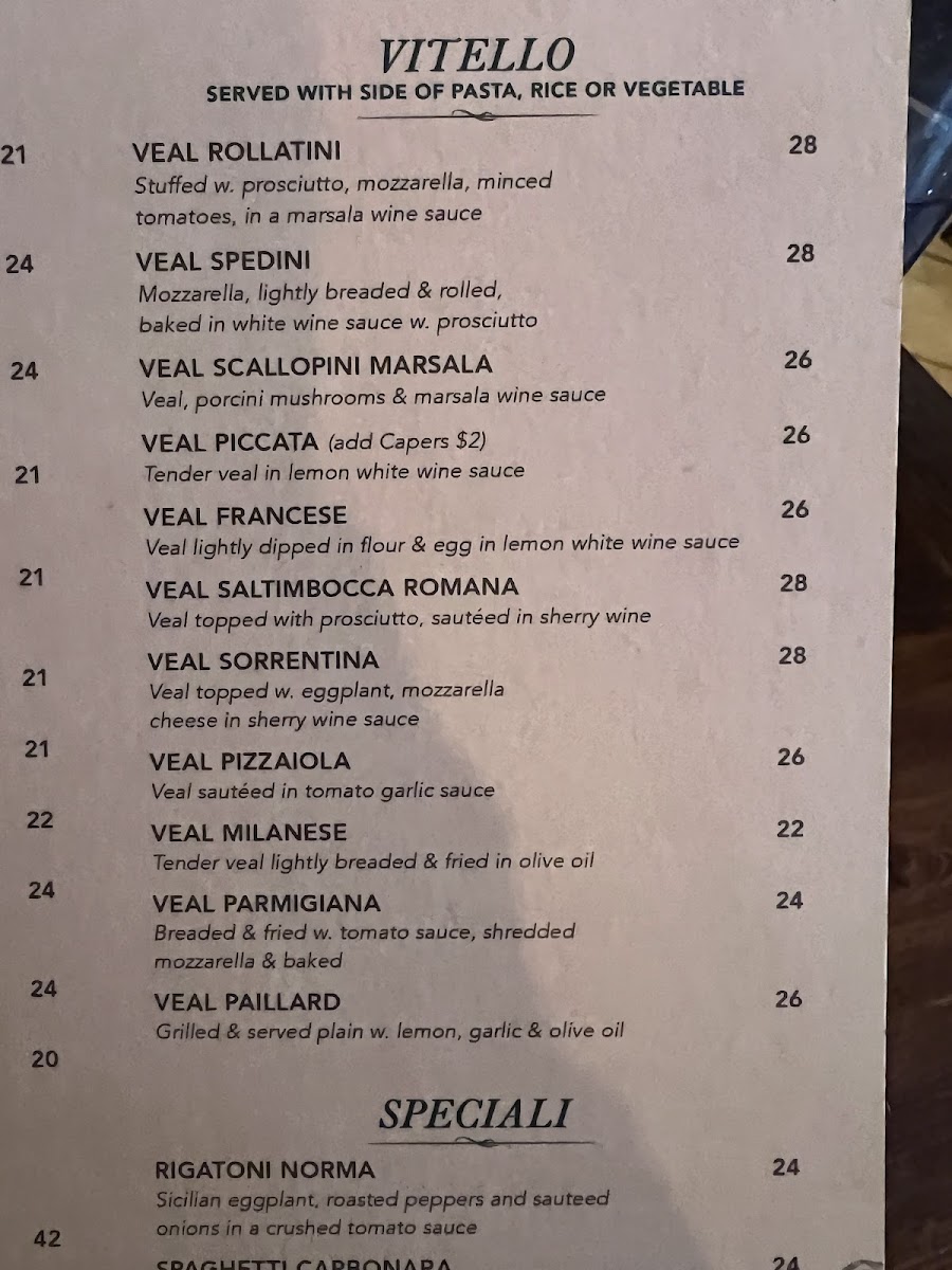 Menu Vinny's Of Carroll Gardens-6