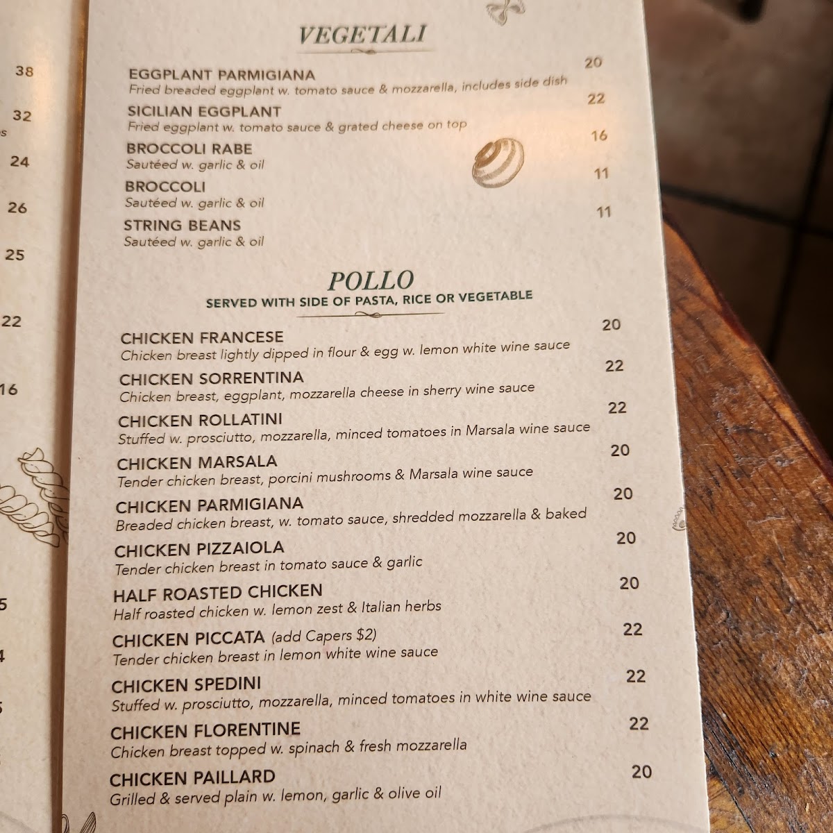 Menu Vinny's Of Carroll Gardens-7