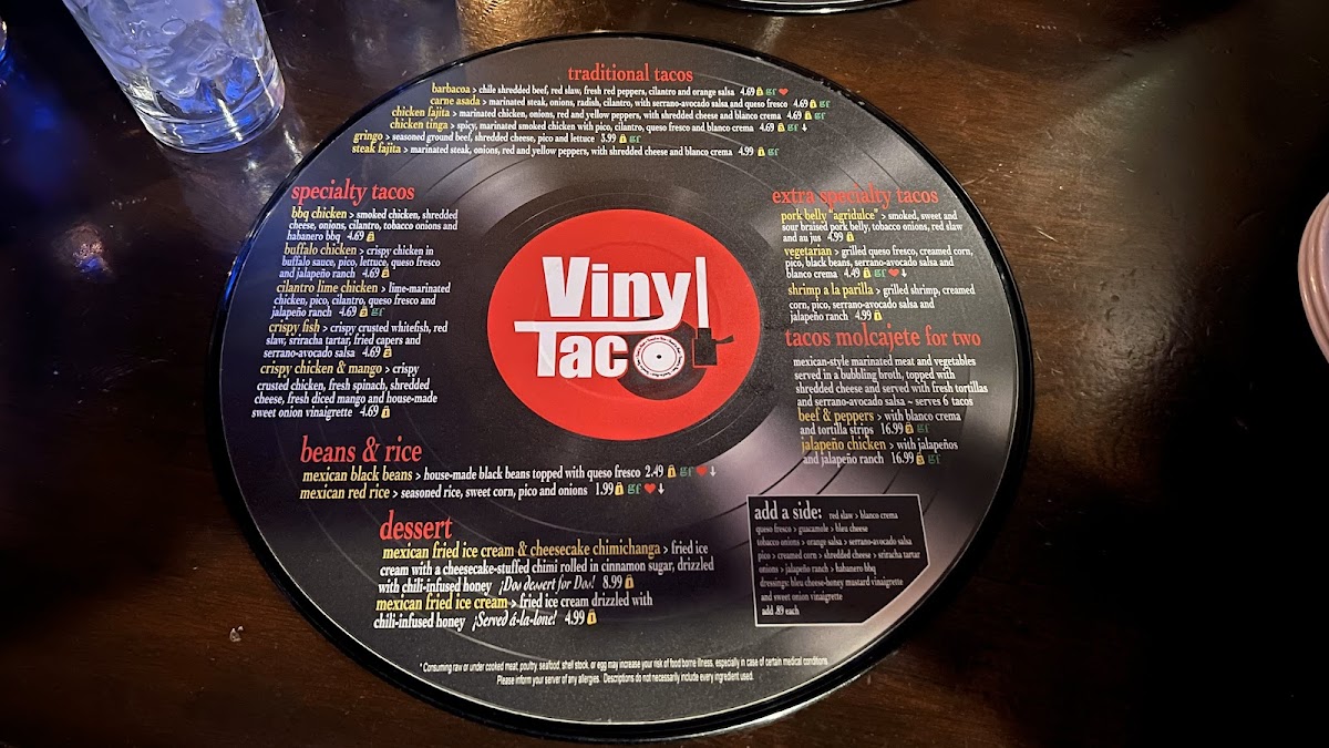 Menu Vinyl Taco-8