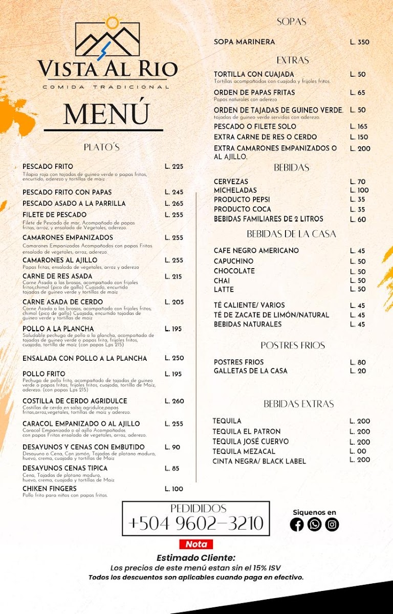 Menu Vista Al Rio-1