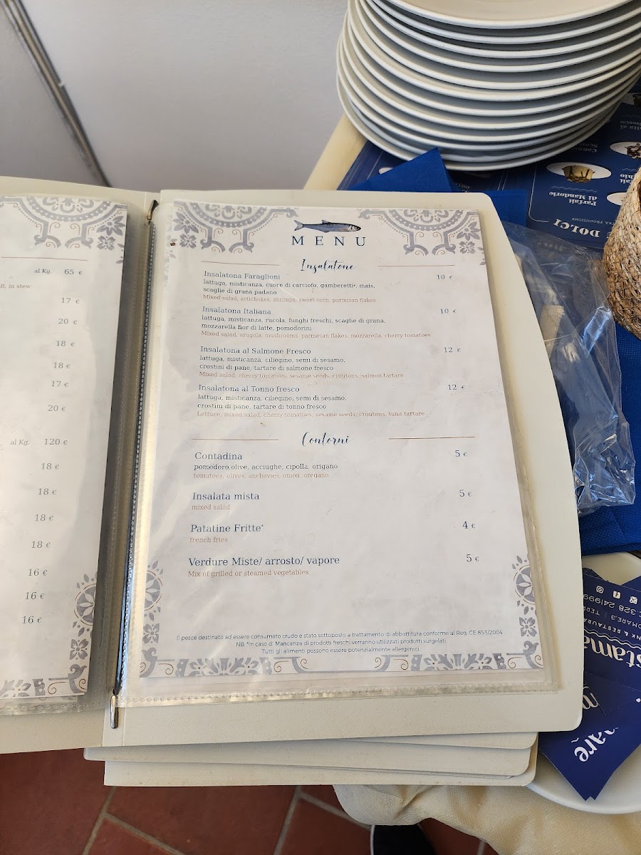 Menu Vista Mare Drink & Restaurant-2