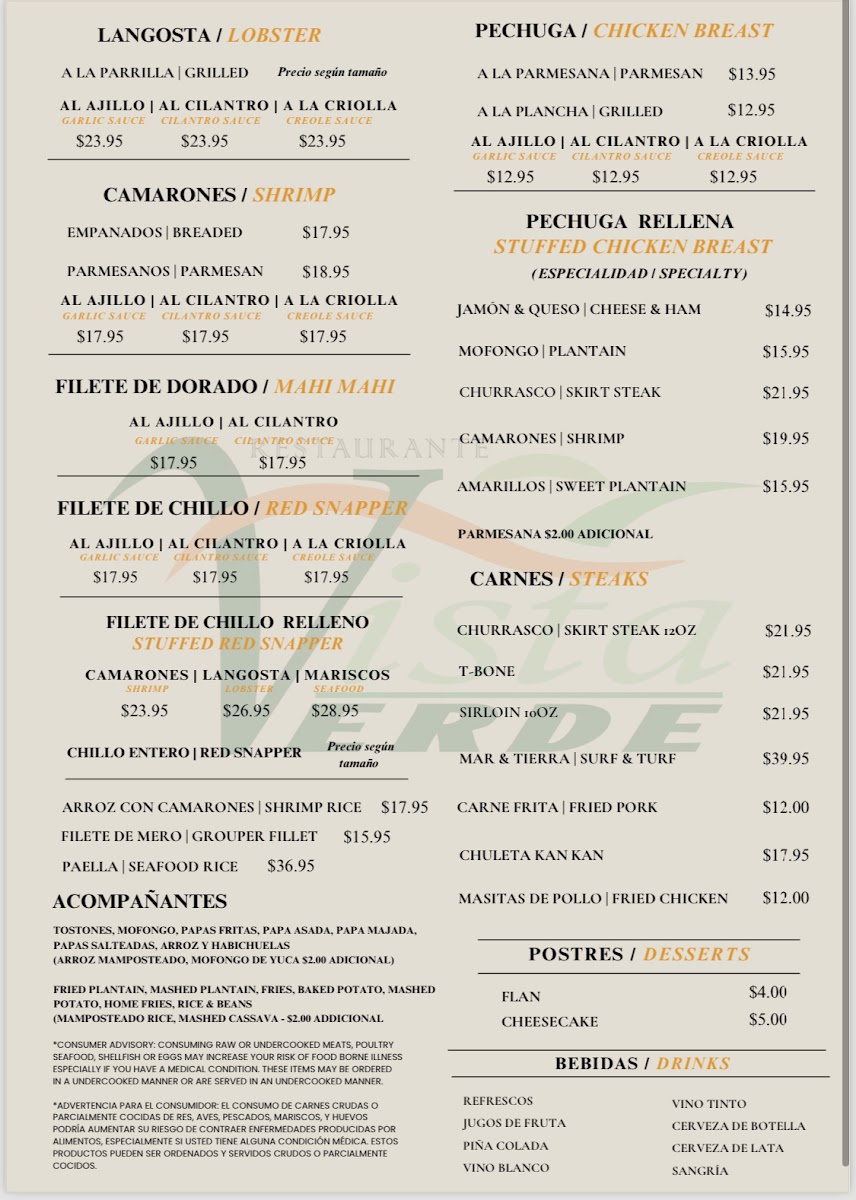 Menu Vista Verde-1
