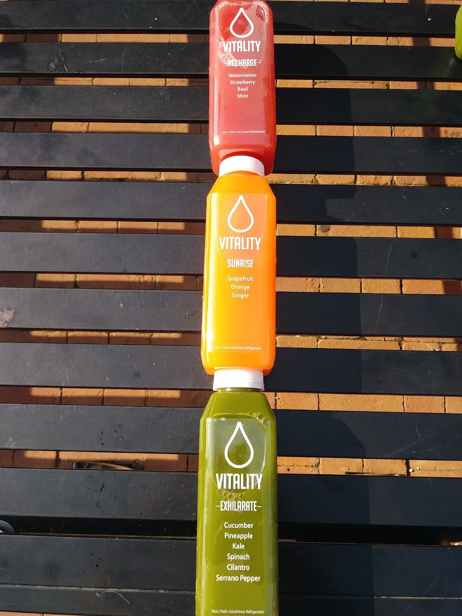 Menu Vitality Juicery (Smoothie And Juice)-8