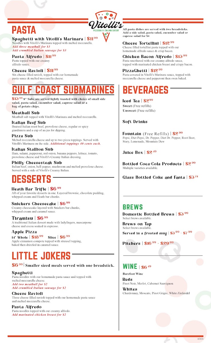 Menu Vitolli's Pizzeria & Italian Eatery-6