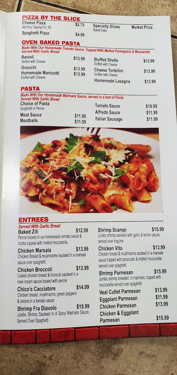 Menu Vito's Express-4