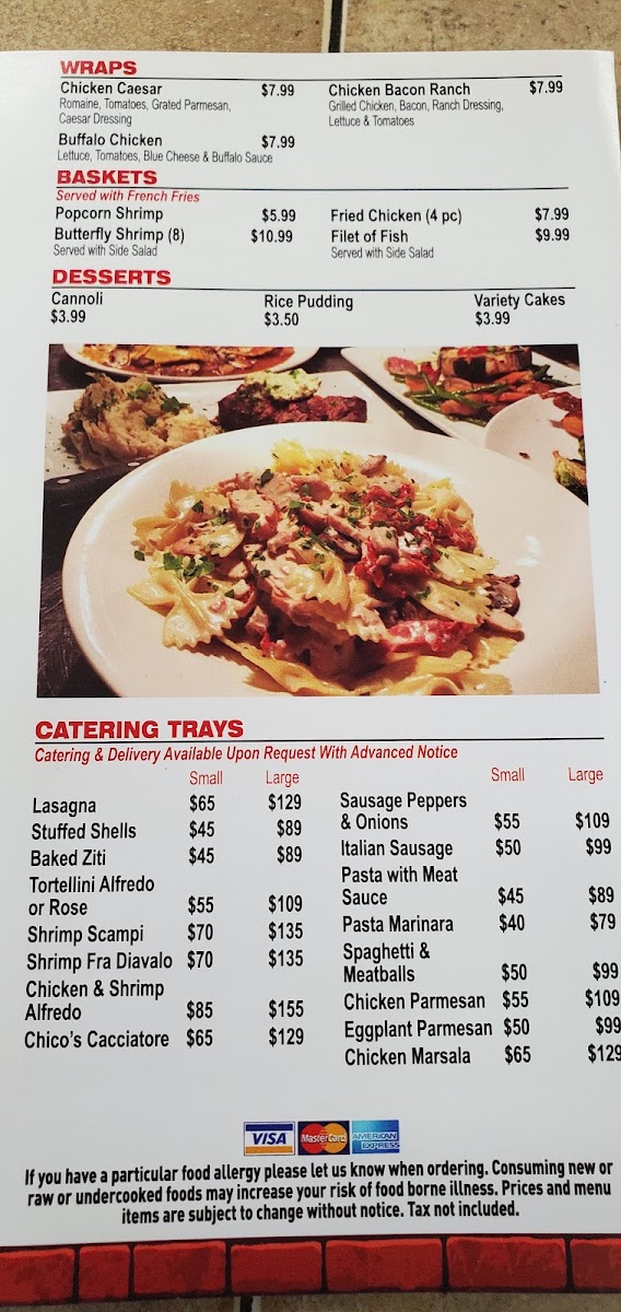 Menu Vito's Express-5