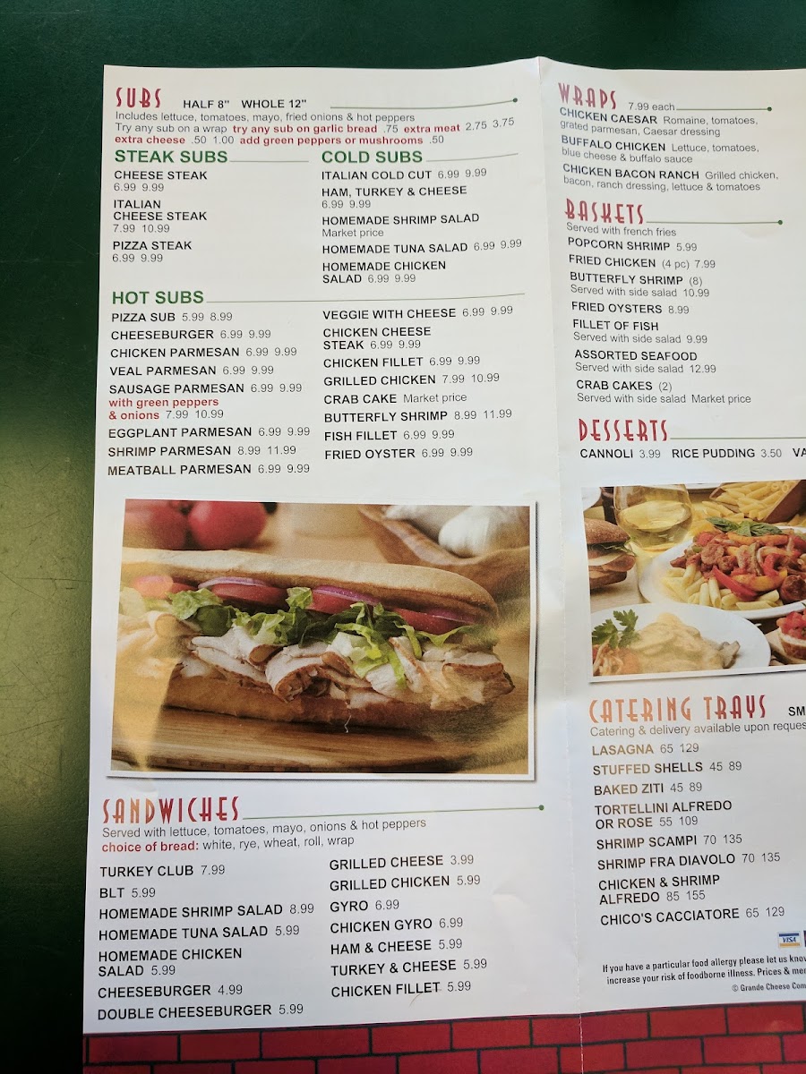 Menu Vito's Express-8