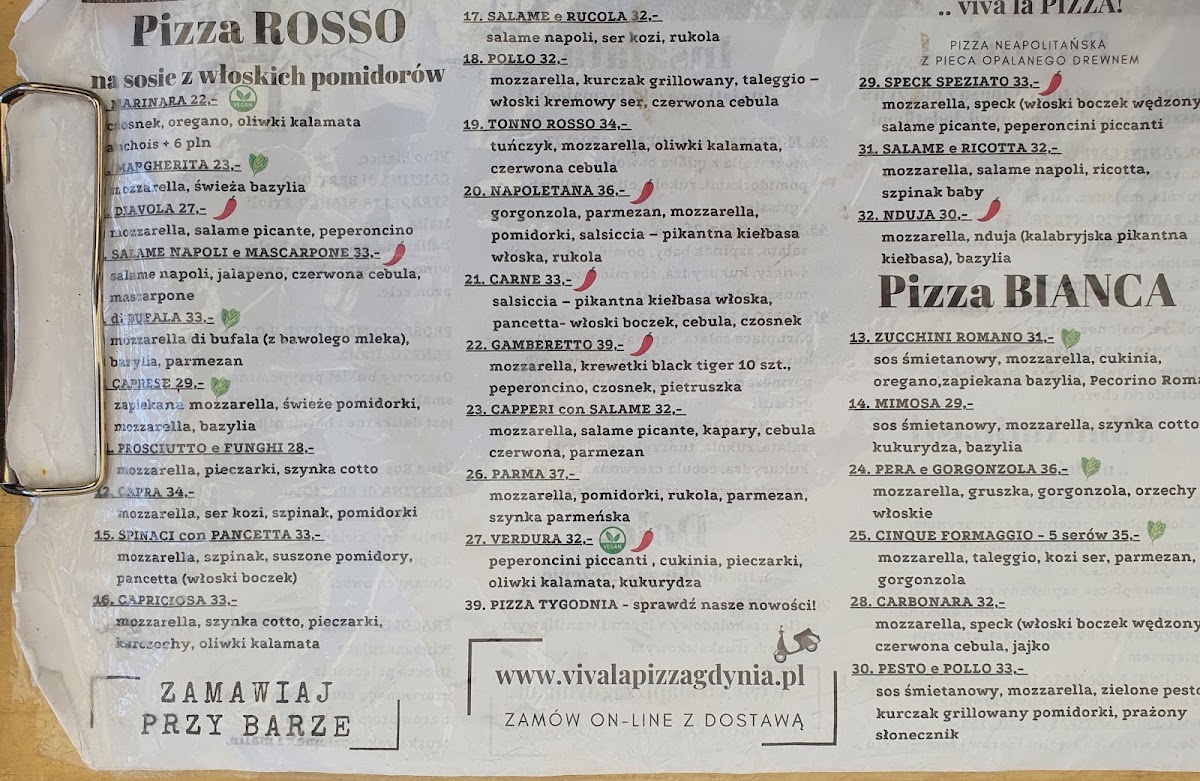 Menu Viva La Pizza-10