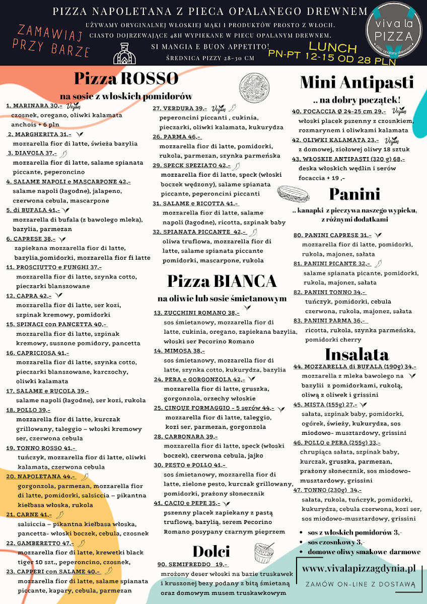 Menu Viva La Pizza-4