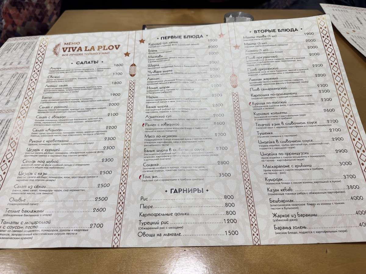 Menu Viva La Plov!-2