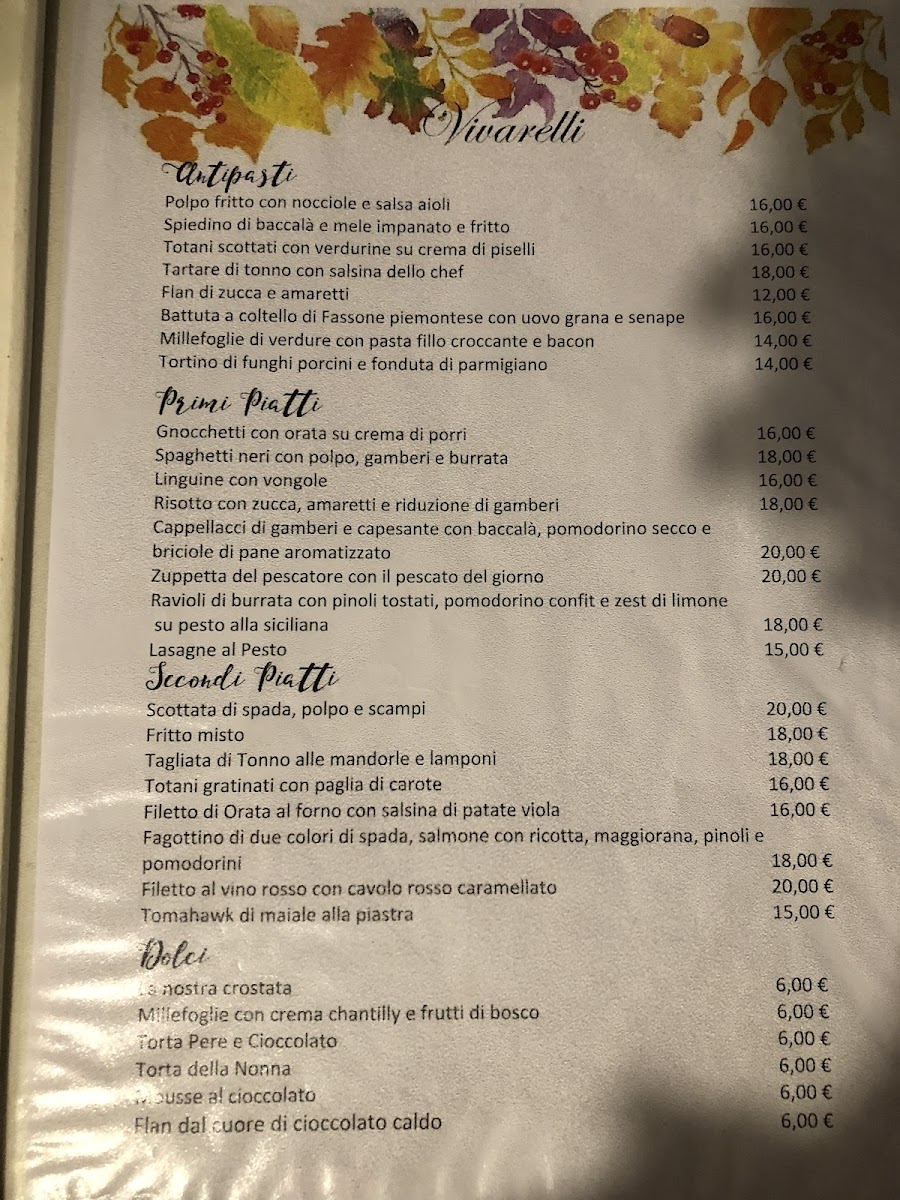 Menu Vivarelli Genova-7