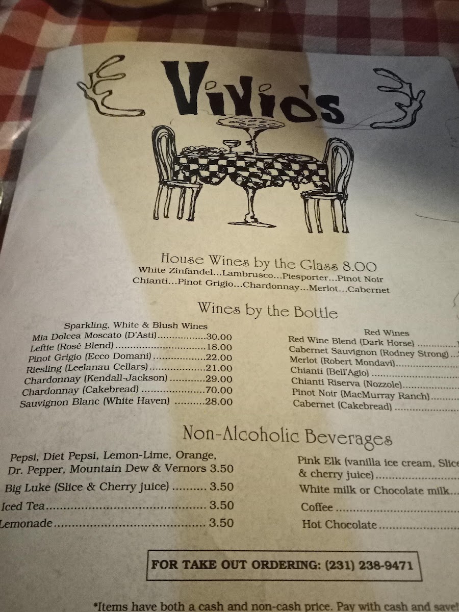 Menu Vivio's-8