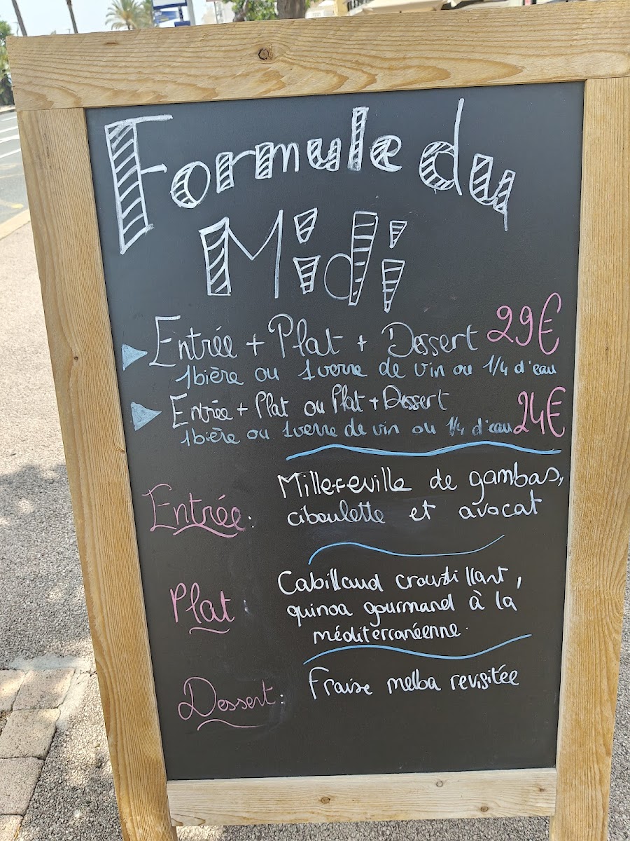 Menu Vivo - Restaurant À Cagnes Sur Mer-2
