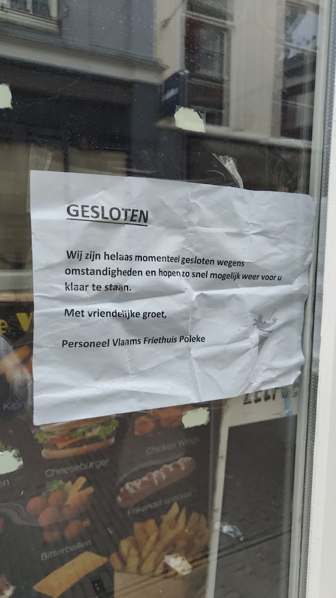 Menu Vlaams Friethuis Polleke-8