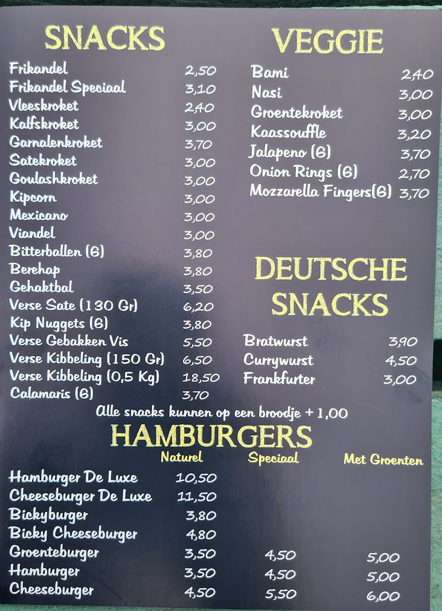 Menu V.o.f. Fritura 't Gemaal-10