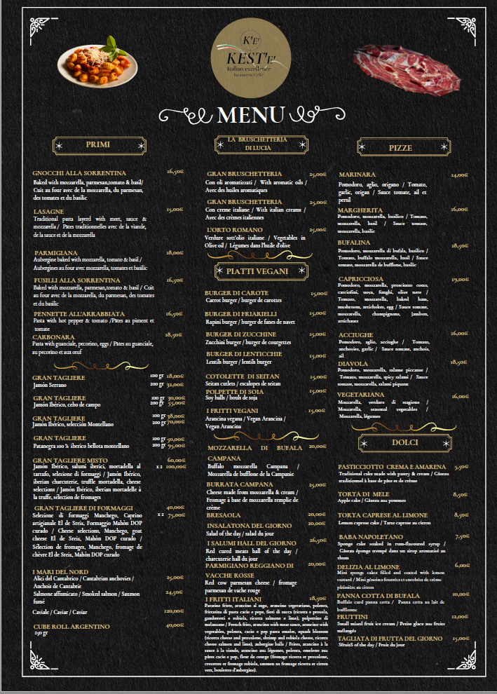 Menu Voglia Di Pasta-1