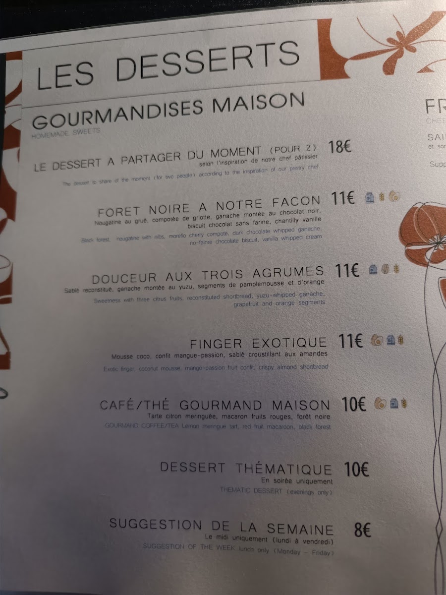 Menu Vol 128 - Restaurant Bistronomique & Immersif-3