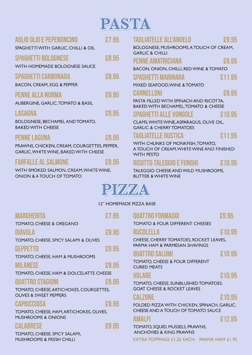 Menu Volare-2