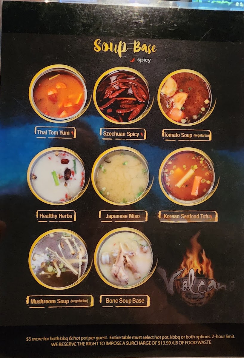 Menu Volcano Hot Pot & Korean Bbq-3