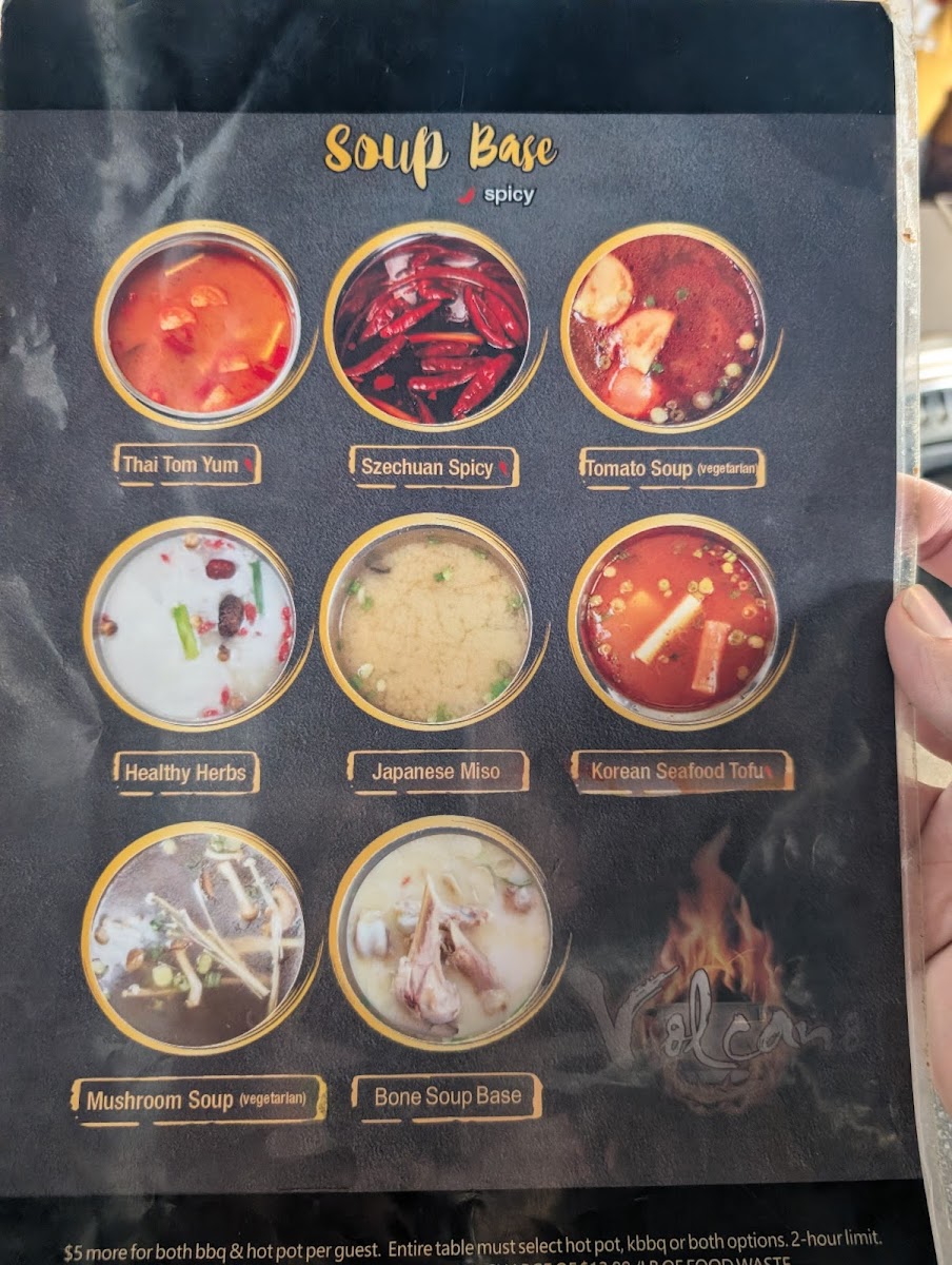 Menu Volcano Hot Pot & Korean Bbq-5