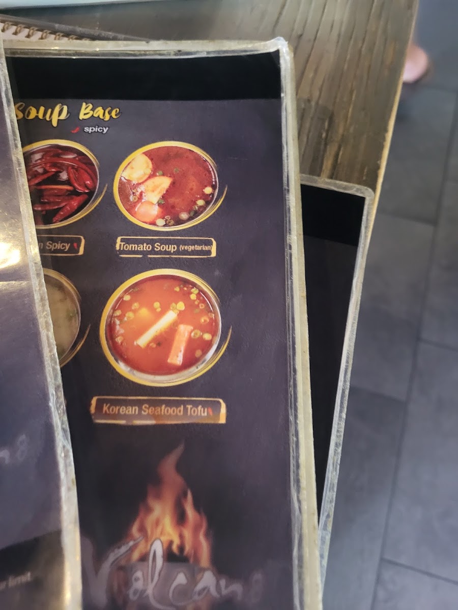Menu Volcano Hot Pot & Korean Bbq-7