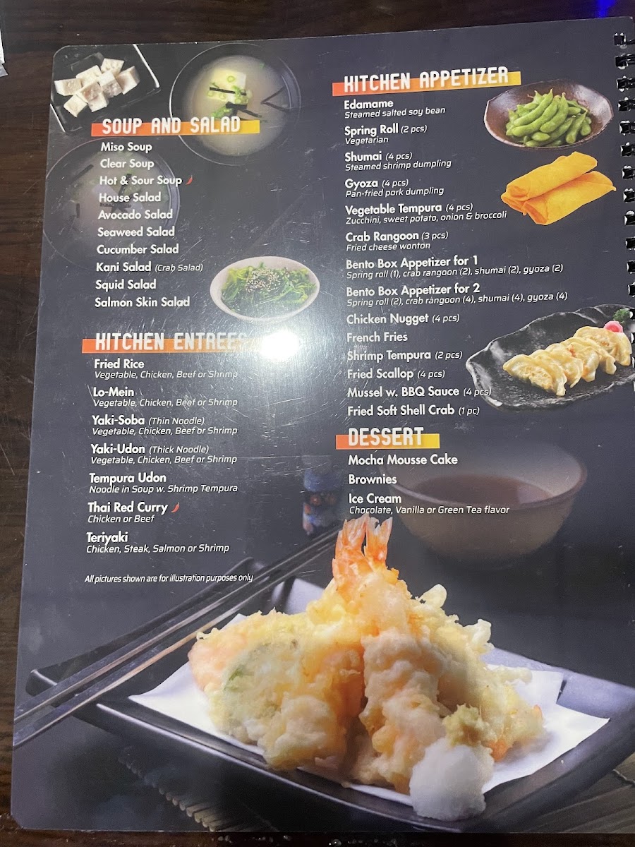 Menu Volcano Sushi & Asian Bistro-8