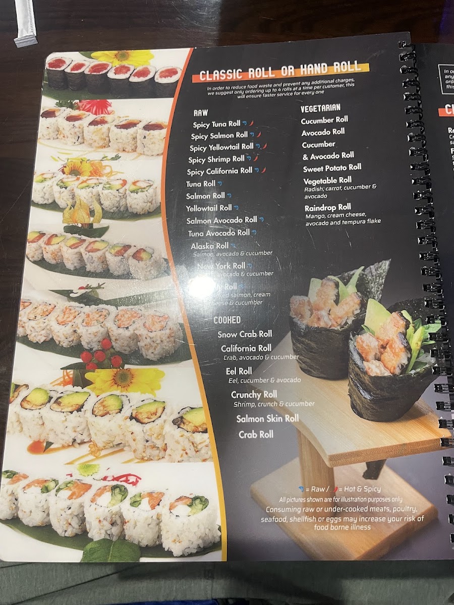 Menu Volcano Sushi & Asian Bistro-9
