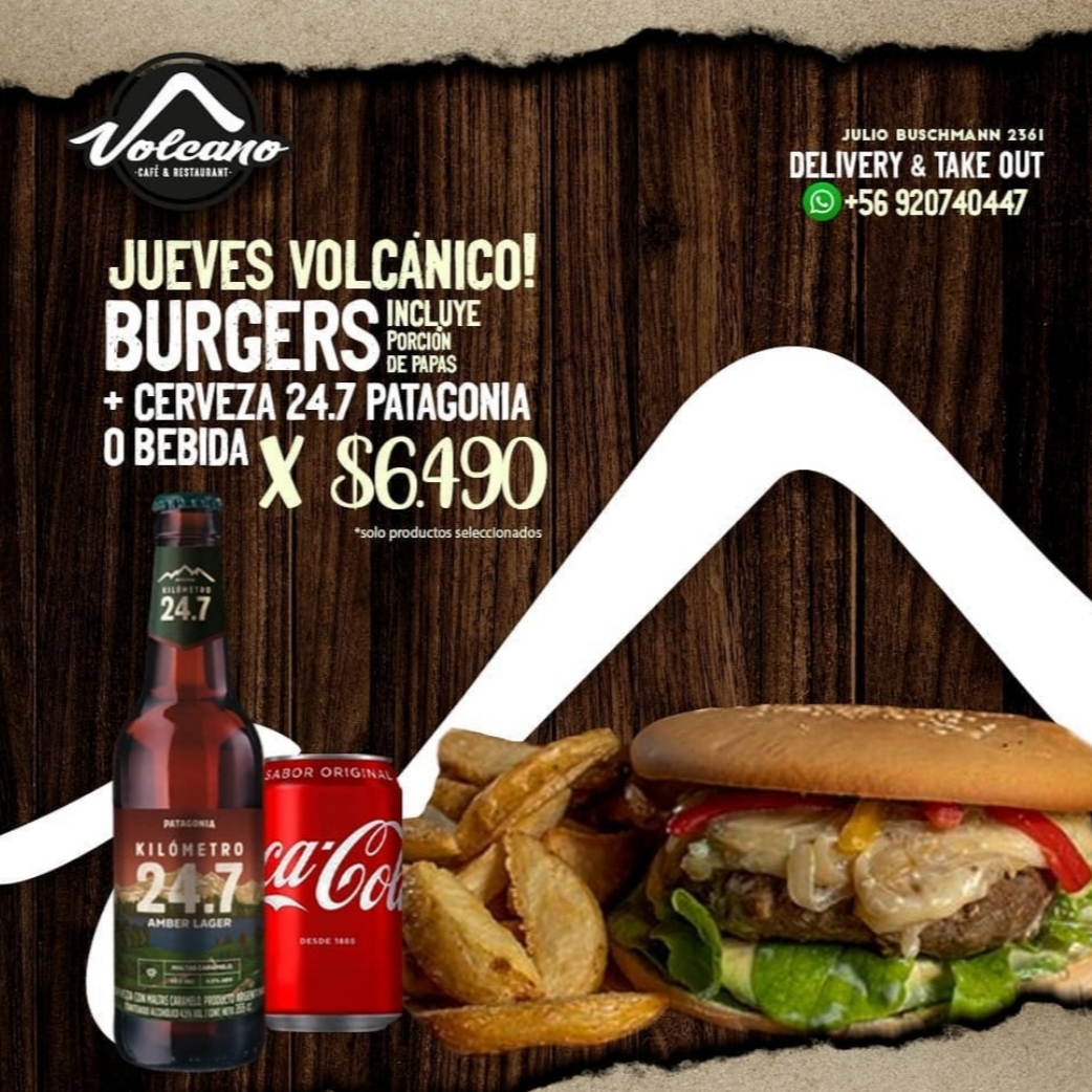 Menu Volcano-7