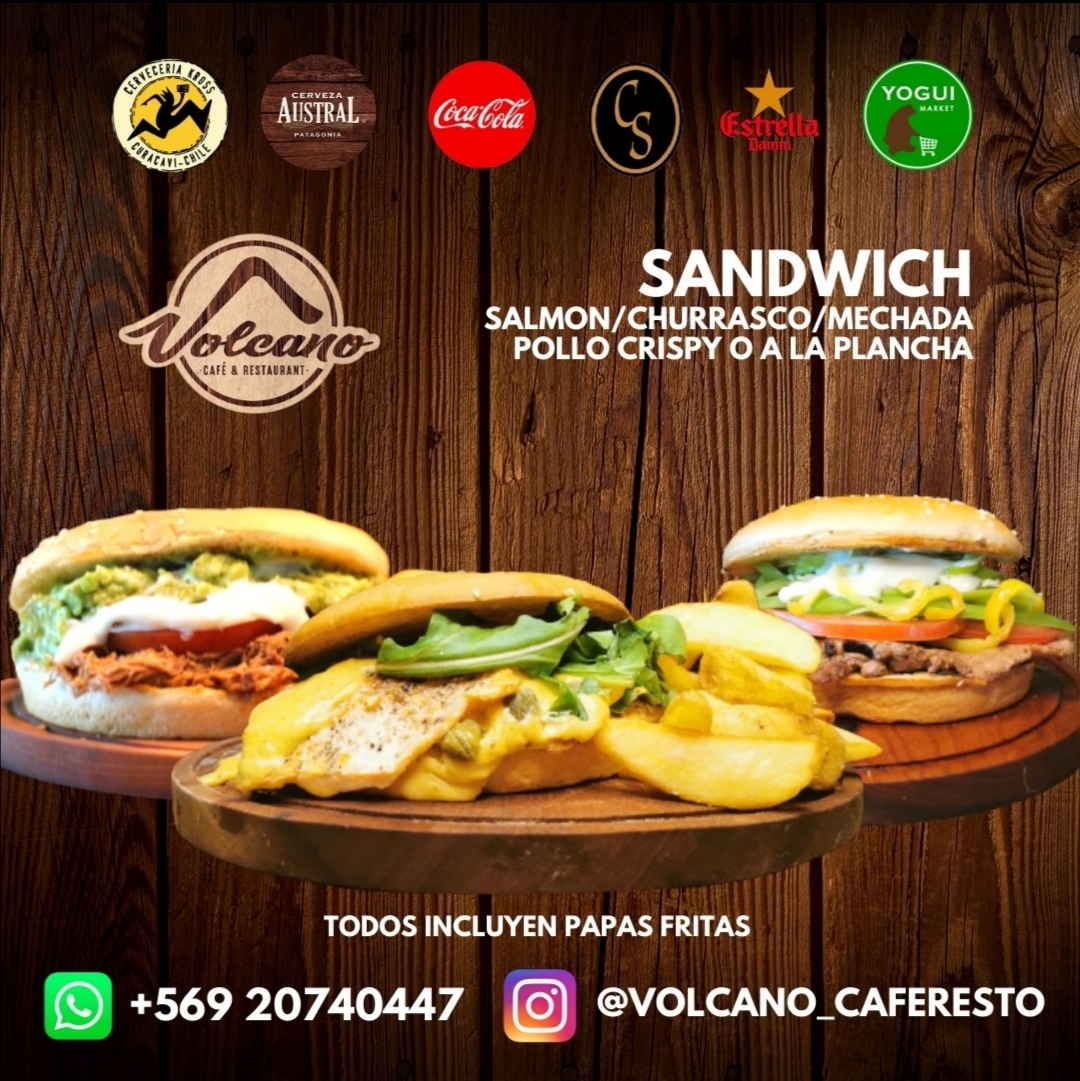 Menu Volcano-8