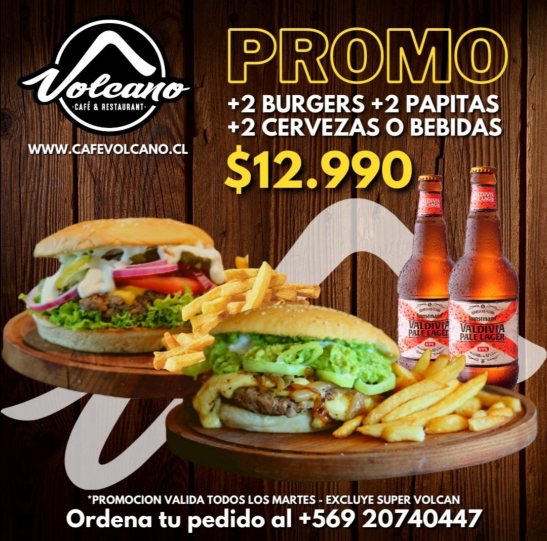 Menu Volcano-9